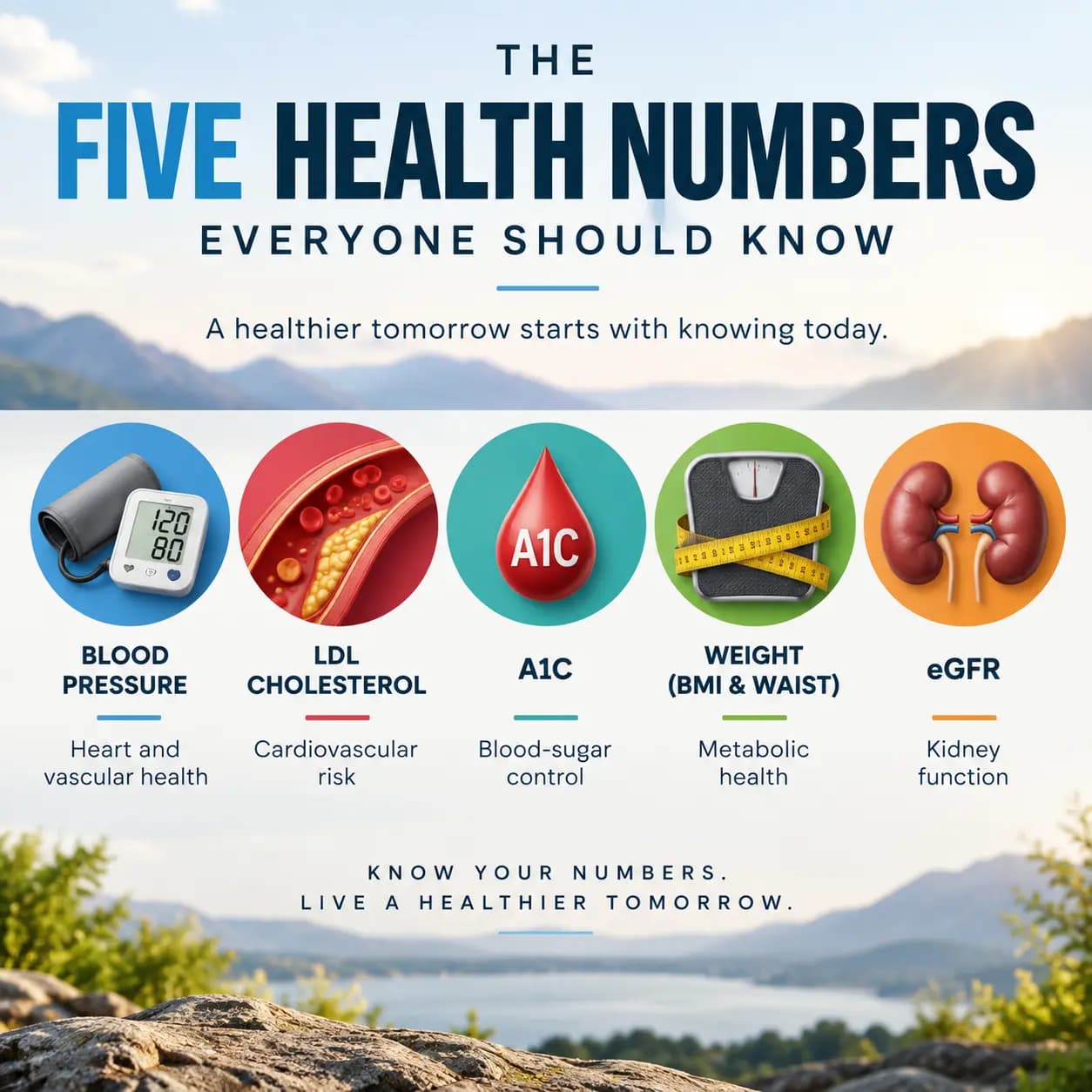 The Five Health Numbers Everyone Should Know