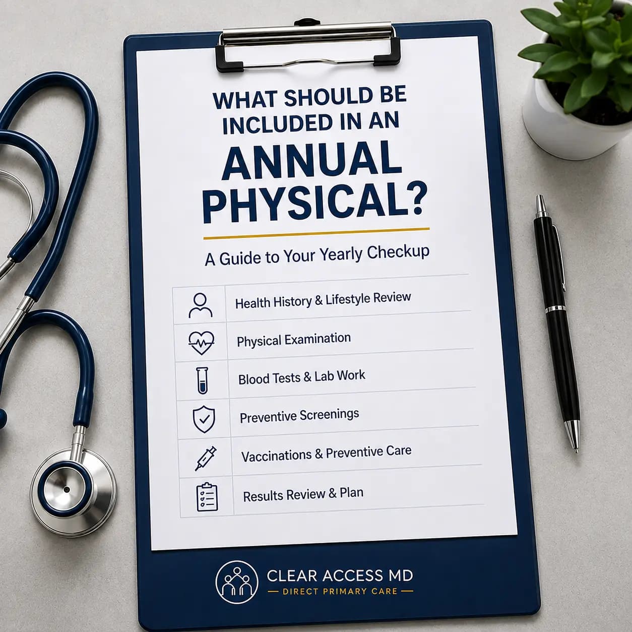 What Should Be Included in an Annual Physical? A Guide to Your Yearly Checkup