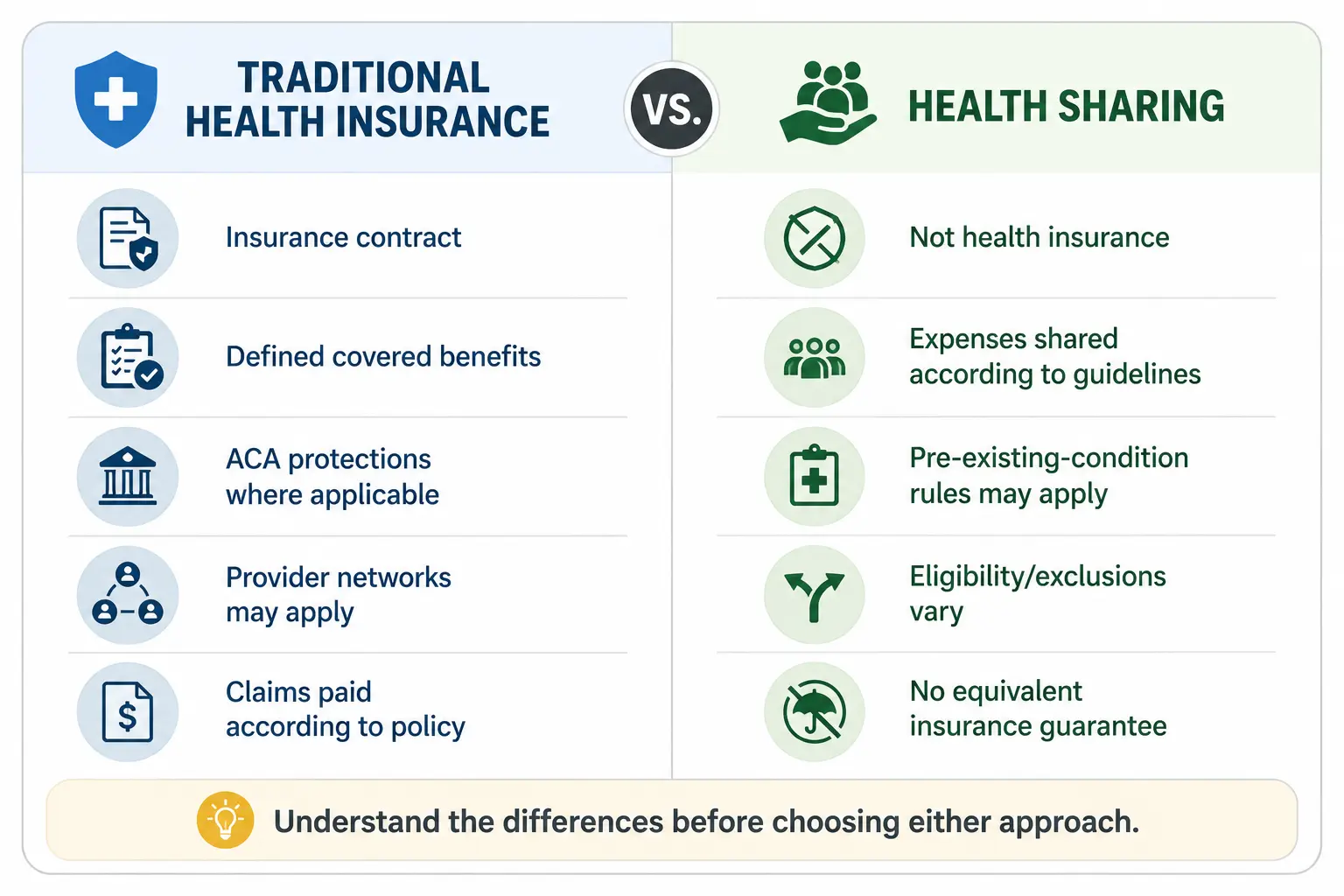 Seguro vs Health Share